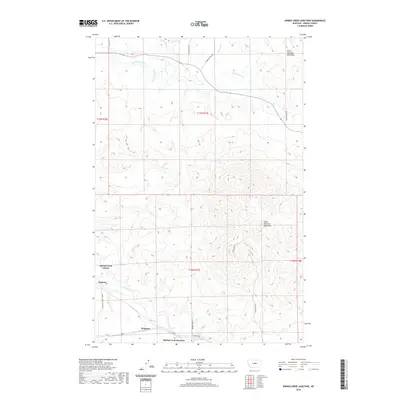 2020 Map of Spring Creek Junction, 2020 Print