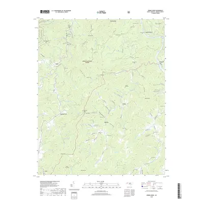 2019 Map of Spring Creek, 2019 Print