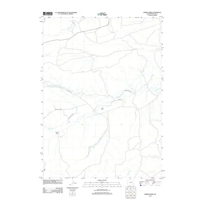 2012 Map of Spring Creek, 2012 Print