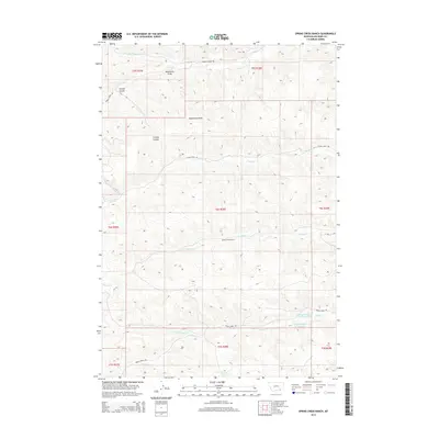 2014 Map of Spring Creek Ranch, 2014 Print