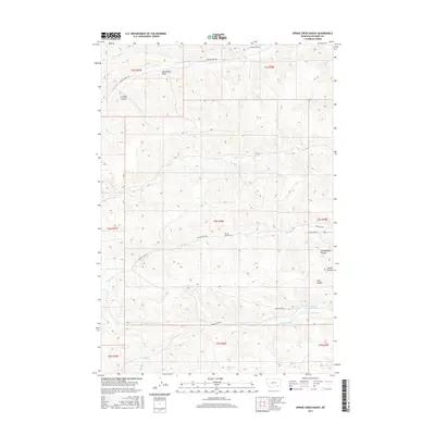 2017 Map of Spring Creek Ranch, 2017 Print
