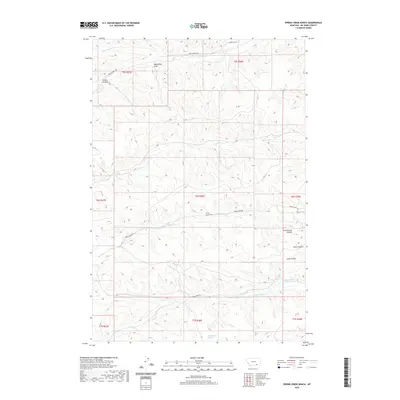 2020 Map of Spring Creek Ranch, 2020 Print