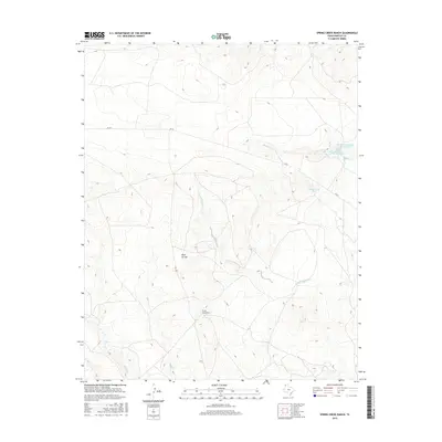 2016 Map of Spring Creek Ranch, 2016 Print
