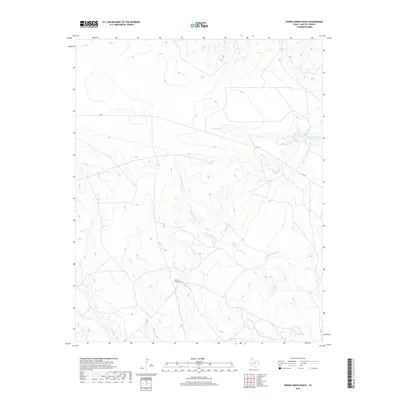 2019 Map of Spring Creek Ranch, 2019 Print