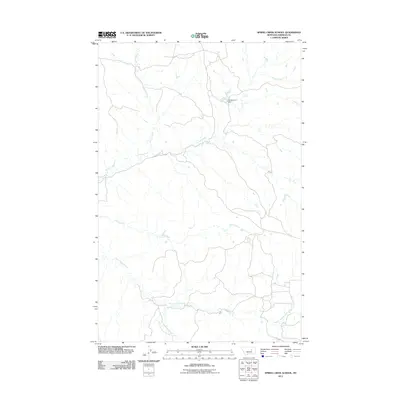 2011 Map of Spring Creek School, 2011 Print
