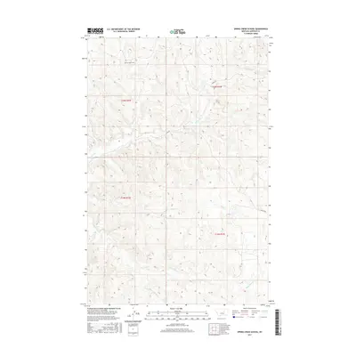 2017 Map of Spring Creek School, 2017 Print