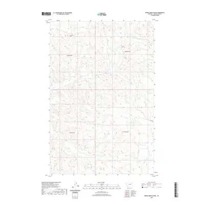 2020 Map of Spring Creek School, 2020 Print