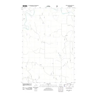 2011 Map of Spring Creek, 2011 Print
