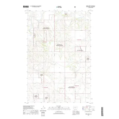 2020 Map of Spring Creek, 2020 Print