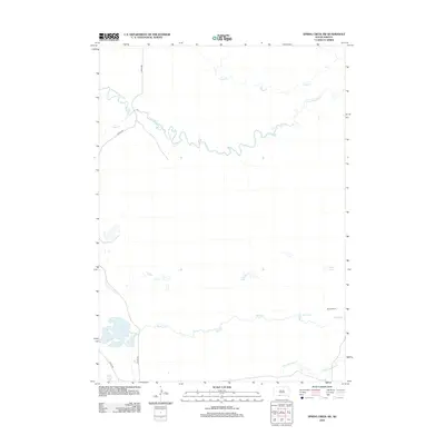 2012 Map of Spring Creek SW, 2012 Print
