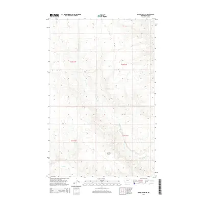 2014 Map of Spring Creek SW, 2014 Print