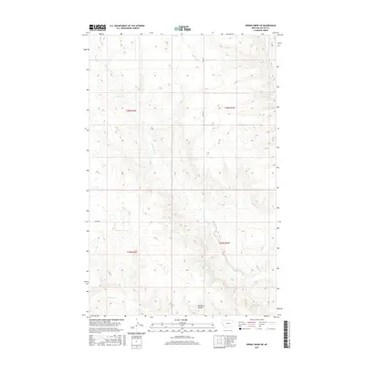 2017 Map of Spring Creek SW, 2017 Print