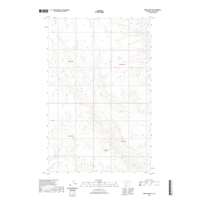 2020 Map of Spring Creek SW, 2020 Print