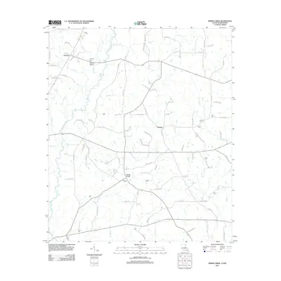 2012 Map of Spring Creek, 2012 Print