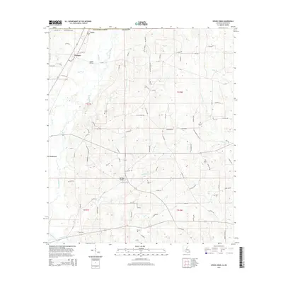 2015 Map of Spring Creek, 2015 Print