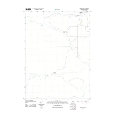 2012 Map of Spring Creek, 2012 Print