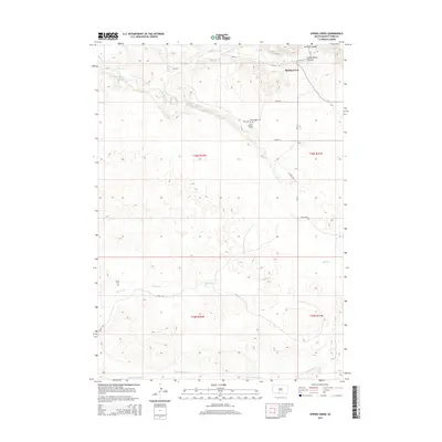 2015 Map of Spring Creek, 2015 Print