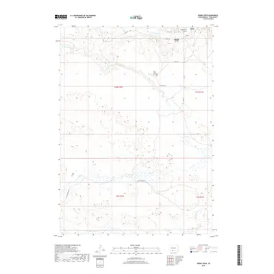 2017 Map of Spring Creek, 2017 Print