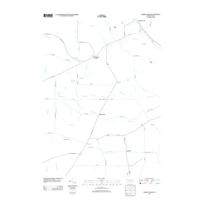 2013 Map of Spring Creek, 2013 Print