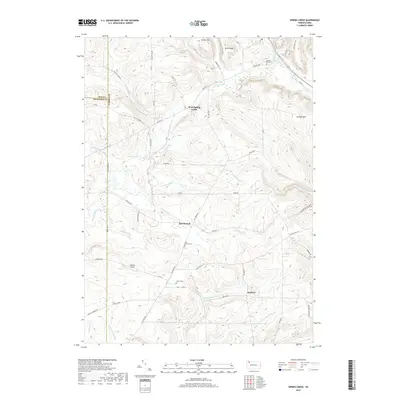 2019 Map of Spring Creek, 2019 Print