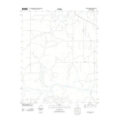 2012 Map of Spring Creek, 2012 Print