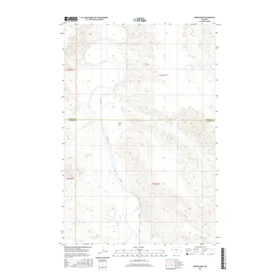 2017 Map of Spring Draw, 2017 Print