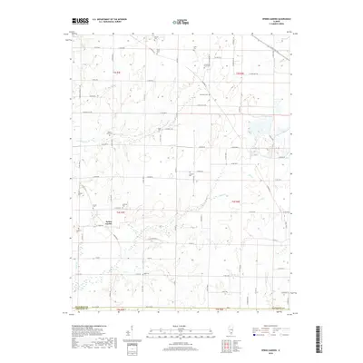2018 Map of Spring Garden, 2018 Print