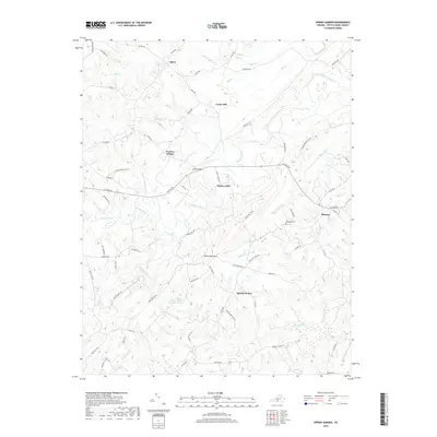 2019 Map of Spring Garden, 2019 Print
