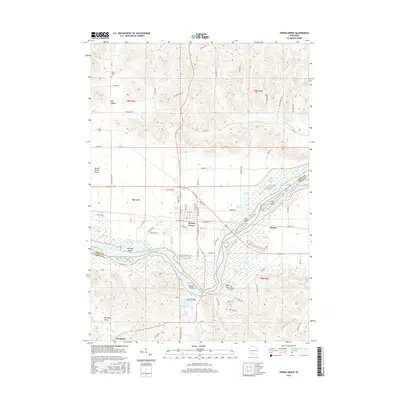 2016 Map of Spring Green, 2016 Print