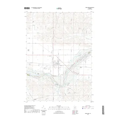 2018 Map of Spring Green, 2018 Print