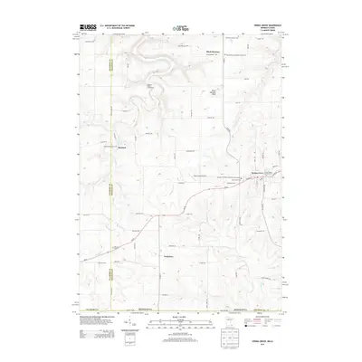 2013 Map of Spring Grove, 2013 Print