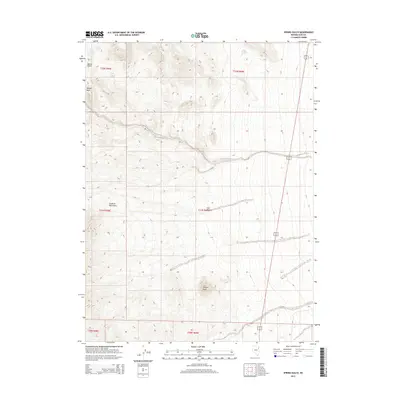 2015 Map of Spring Gulch, 2015 Print