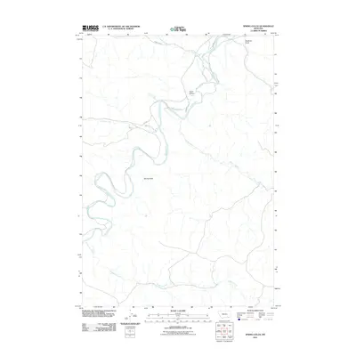 2011 Map of Spring Gulch, 2011 Print