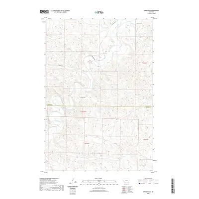 2020 Map of Spring Gulch, 2020 Print