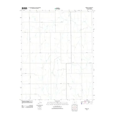 2012 Map of Spring, 2012 Print