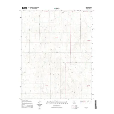 2015 Map of Spring, 2015 Print