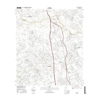 2016 Map of Spring, 2016 Print