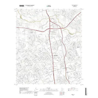 2019 Map of Spring, 2019 Print