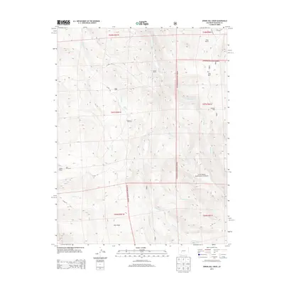 2013 Map of Spring Hill Creek, 2013 Print