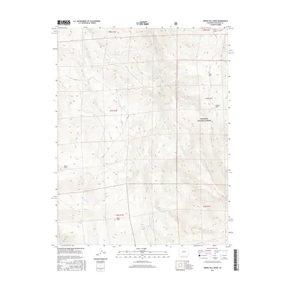 2016 Map of Spring Hill Creek, 2016 Print