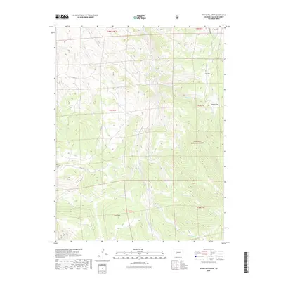 2019 Map of Spring Hill Creek, 2019 Print
