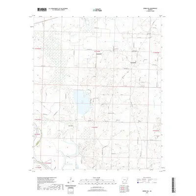 2020 Map of Spring Hill, 2020 Print