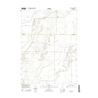 2015 Map of Spring Hill, 2015 Print