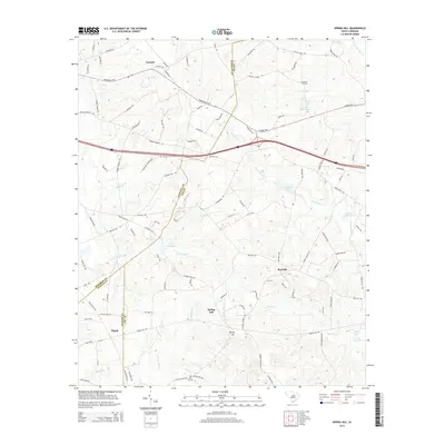 2014 Map of Spring Hill, 2014 Print