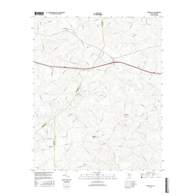 2017 Map of Spring Hill, 2017 Print