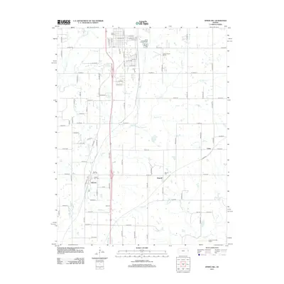 2012 Map of Spring Hill, 2012 Print