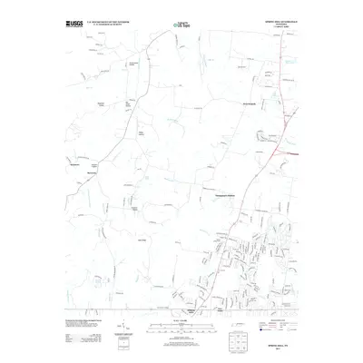2013 Map of Spring Hill, 2013 Print