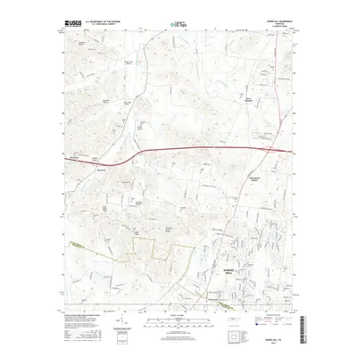 2016 Map of Spring Hill, 2016 Print