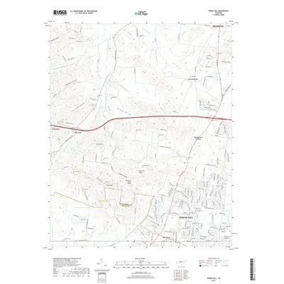 2019 Map of Spring Hill, 2019 Print