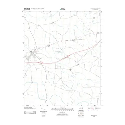 2010 Map of Spring Hope, 2010 Print